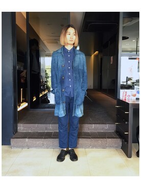 岡田直也さんのコーディネート