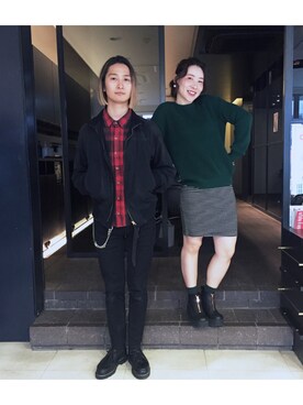 岡田直也さんのコーディネート