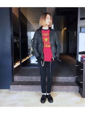 岡田直也さんのコーディネート