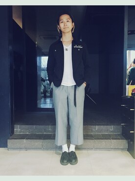 岡田直也さんのコーディネート