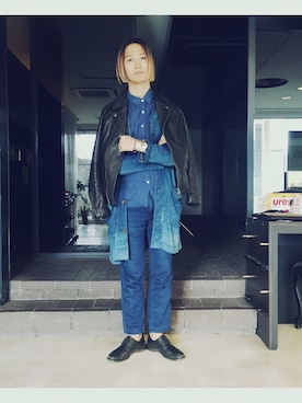 岡田直也さんのコーディネート