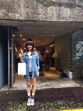 「PULL&BEAR（プルアンドベア）のアイテム（レッグウェア）」を使った、Jisiさん（レディース・165cm）の春コーディネート