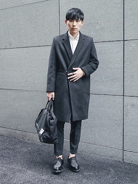 「MENS」｜「アイテム（その他アウター）」を使った、DPT.さん（メンズ・180cm）の冬コーディネート