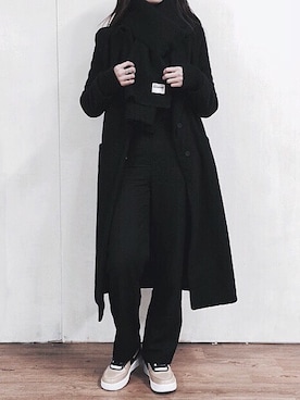 「머플러」｜DPT.さん（レディース・164cm）の冬コーディネート