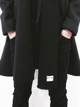 「머플러」｜DPT.さん（メンズ・178cm）の冬コーディネート