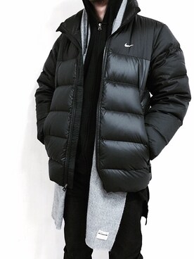 「머플러」｜DPT.さん（メンズ・178cm）の冬コーディネート