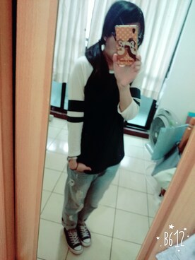 「catworld（キャットワールド）のアイテム」を使った、shorty 紫🇹🇼さん（レディース・157cm）の秋コーディネート