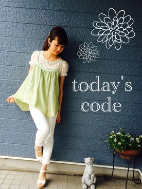 daisy*さん（レディース・162cm）の夏コーディネート