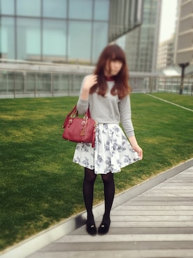 「スエット」｜yuさん（レディース・168cm）の冬コーディネート