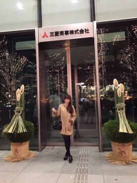 「アイテム（ブーティ）」を使った、yuさん（レディース・169cm・20代）の冬コーディネート