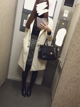 「アイテム（ブーティ）」を使った、yuさん（レディース・169cm・20代）の冬コーディネート