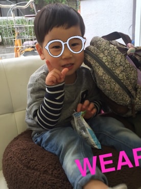 ☺︎アイリオ☺︎さん（キッズ・80cm）の冬コーディネート