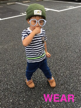 ☺︎アイリオ☺︎さん（キッズ・90cm）の秋コーディネート