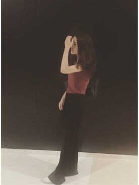 「BUBBLES（バブルス）のアイテム（バッグ）」を使った、hiulai_soさん（レディース・160cm）の秋コーディネート