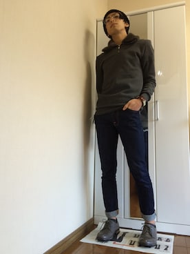 ロキソニンSさん（メンズ・169cm）の冬コーディネート