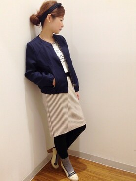 YUMIRUさん（レディース・160cm）の春コーディネート