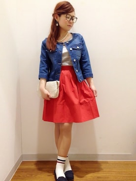 YUMIRUさん(レディース・155cm)の春コーディネート