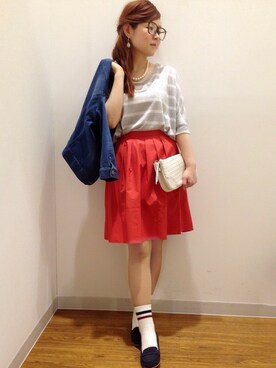 YUMIRUさん（レディース・155cm）の春コーディネート