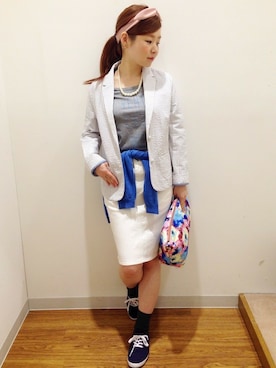 YUMIRUさん（レディース・155cm）の春コーディネート