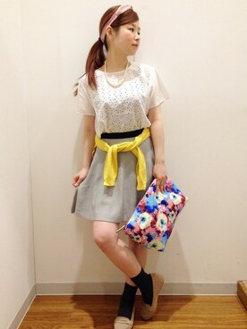 YUMIRUさん（レディース・155cm）の春コーディネート