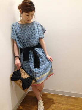 YUMIRUさん(レディース・155cm)の夏コーディネート