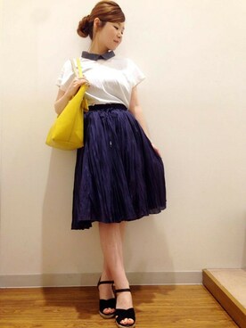 YUMIRUさん(レディース・155cm)の夏コーディネート