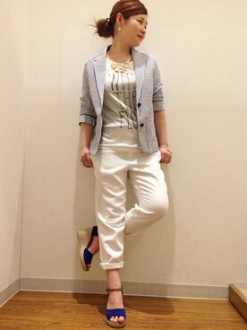 YUMIRUさん(レディース・155cm)の夏コーディネート