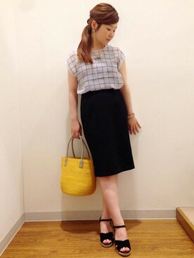 YUMIRUさん（レディース・155cm）の夏コーディネート