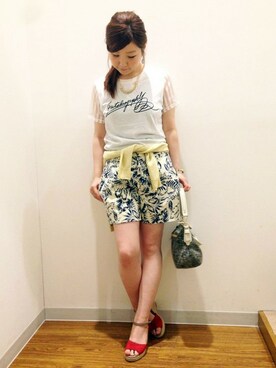 YUMIRUさん（レディース・155cm）の夏コーディネート