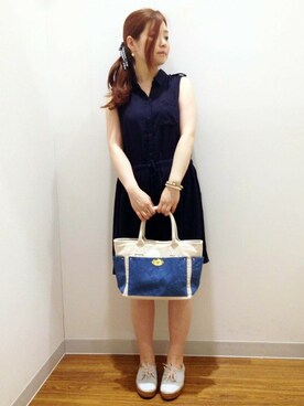 YUMIRUさん（レディース・155cm）の夏コーディネート