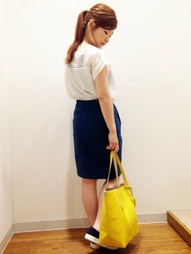 YUMIRUさん（レディース・155cm）の夏コーディネート