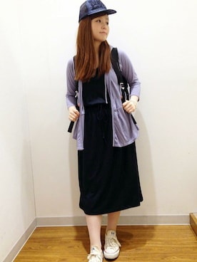 YUMIRUさん（レディース・155cm）の夏コーディネート