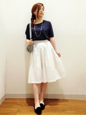 YUMIRUさん（レディース・155cm）の夏コーディネート