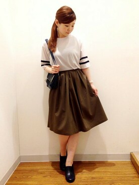 YUMIRUさん（レディース・155cm）の夏コーディネート