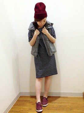 YUMIRUさん(レディース・155cm)の秋コーディネート