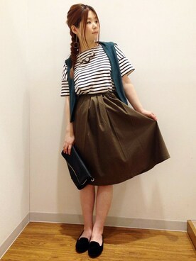 YUMIRUさん（レディース・155cm）の秋コーディネート