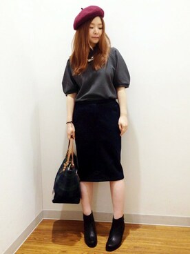 YUMIRUさん（レディース・155cm）の秋コーディネート