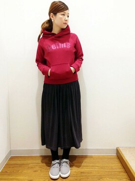 YUMIRUさん(レディース・155cm)の秋コーディネート