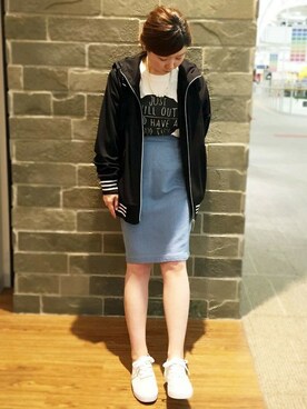 YUMIRUさん（レディース・155cm）の春コーディネート