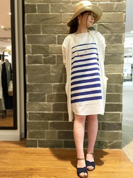 YUMIRUさん（レディース・155cm）の夏コーディネート