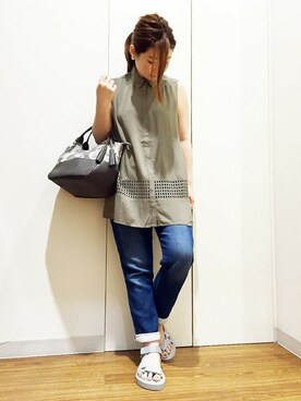 YUMIRUさん（レディース・155cm）の夏コーディネート