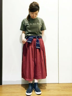 YUMIRUさん（レディース・155cm）の夏コーディネート