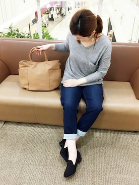 YUMIRUさん（レディース・155cm）の秋コーディネート