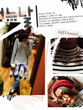 rinaさん(レディース・159cm)の冬コーディネート