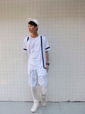 「アイテム（その他トップス）」を使った、Ionismさん（メンズ・169cm）の夏コーディネート
