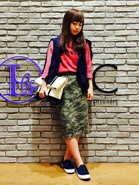 LBC STAFFさん（レディース・158cm）の秋コーディネート