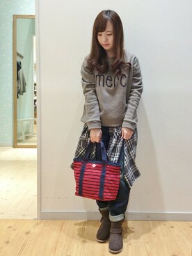 LBC STAFFさん（レディース・158cm）の秋コーディネート