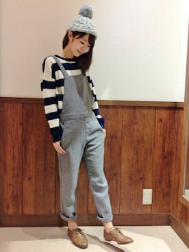 LBC STAFFさん（レディース・158cm）の冬コーディネート