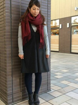 LBC STAFFさん（レディース・158cm）の冬コーディネート