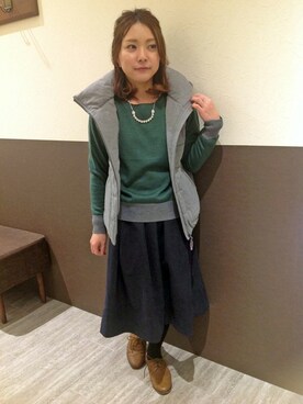 LBC STAFFさん（レディース・158cm）の冬コーディネート